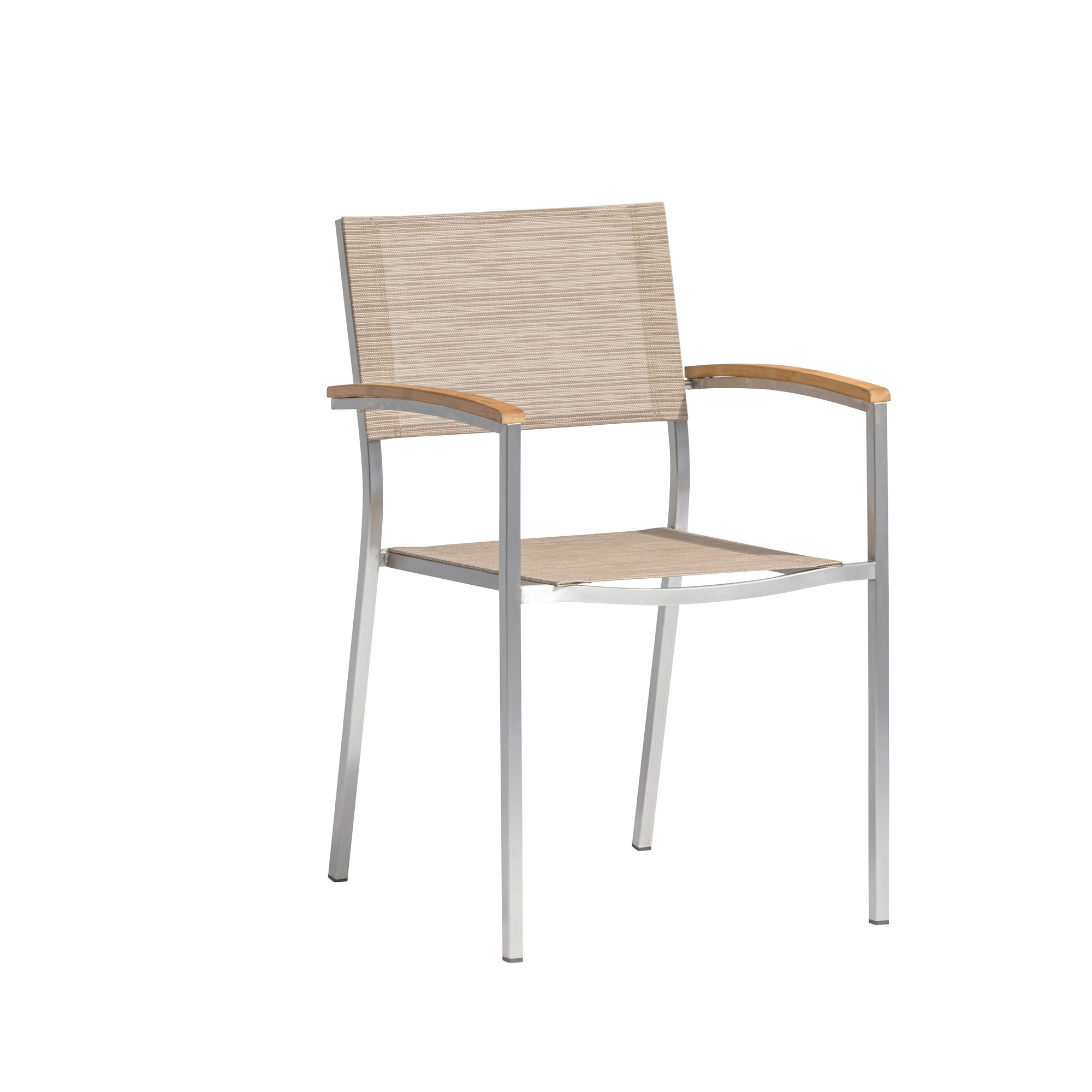 Stapelsessel mit Tisch 'Skye' anthrazit 7-teilig