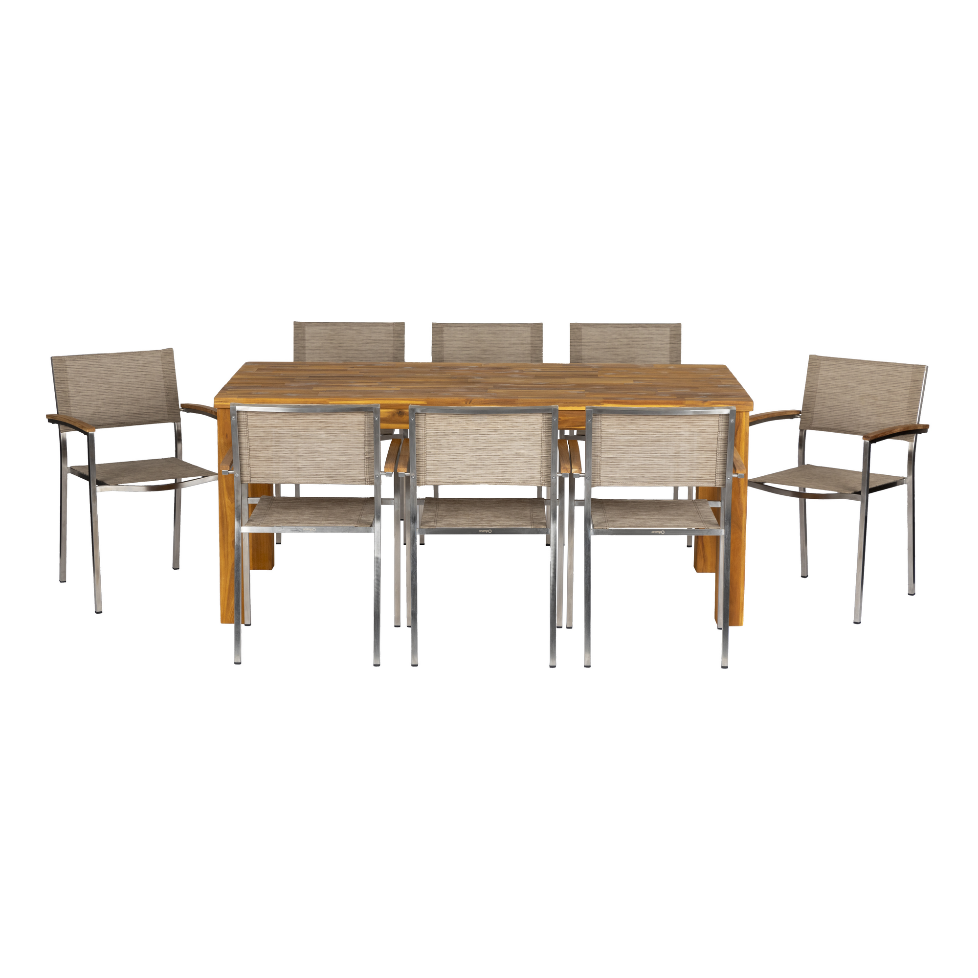 Gartenmöbel-Set 'Skye Old Java' anthrazit 9-teilig