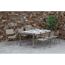 Gartenmöbelset 'Skye / Auris' für 6 Personen Edelstahl/Teakholz