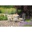 Gartenmöbelset 'Provence' für 2 Personen Metall