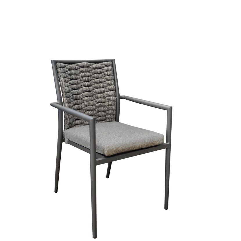 Gartenmöbelset 'New Jersey' für 2 Personen Aluminium/Holz