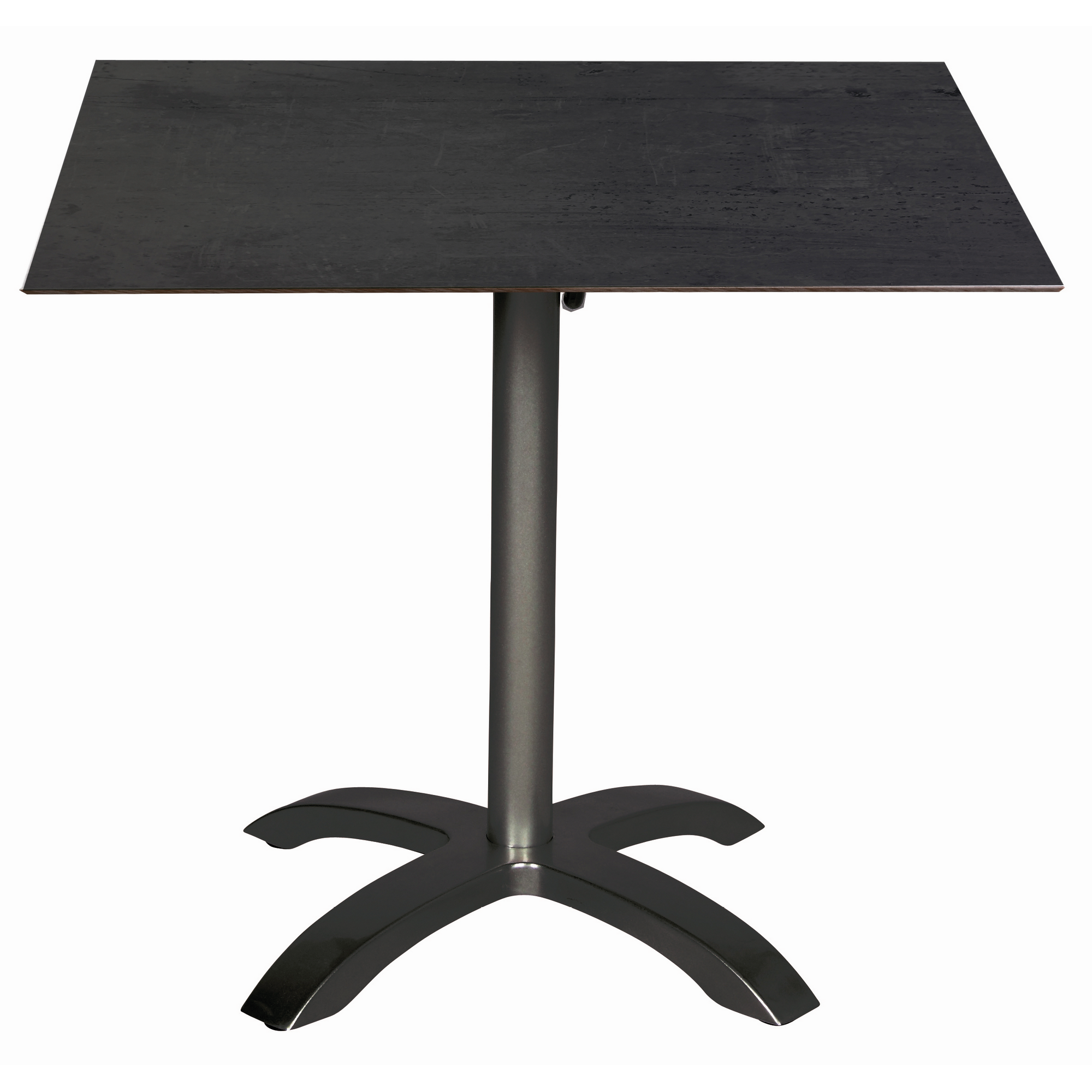 Stapelsessel mit Tisch 'New Jersey' anthrazit 3-teilig