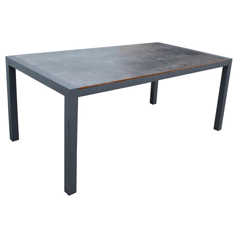 Gartenmöbelset 'New Jersey' für 4 Personen Aluminium/Holz