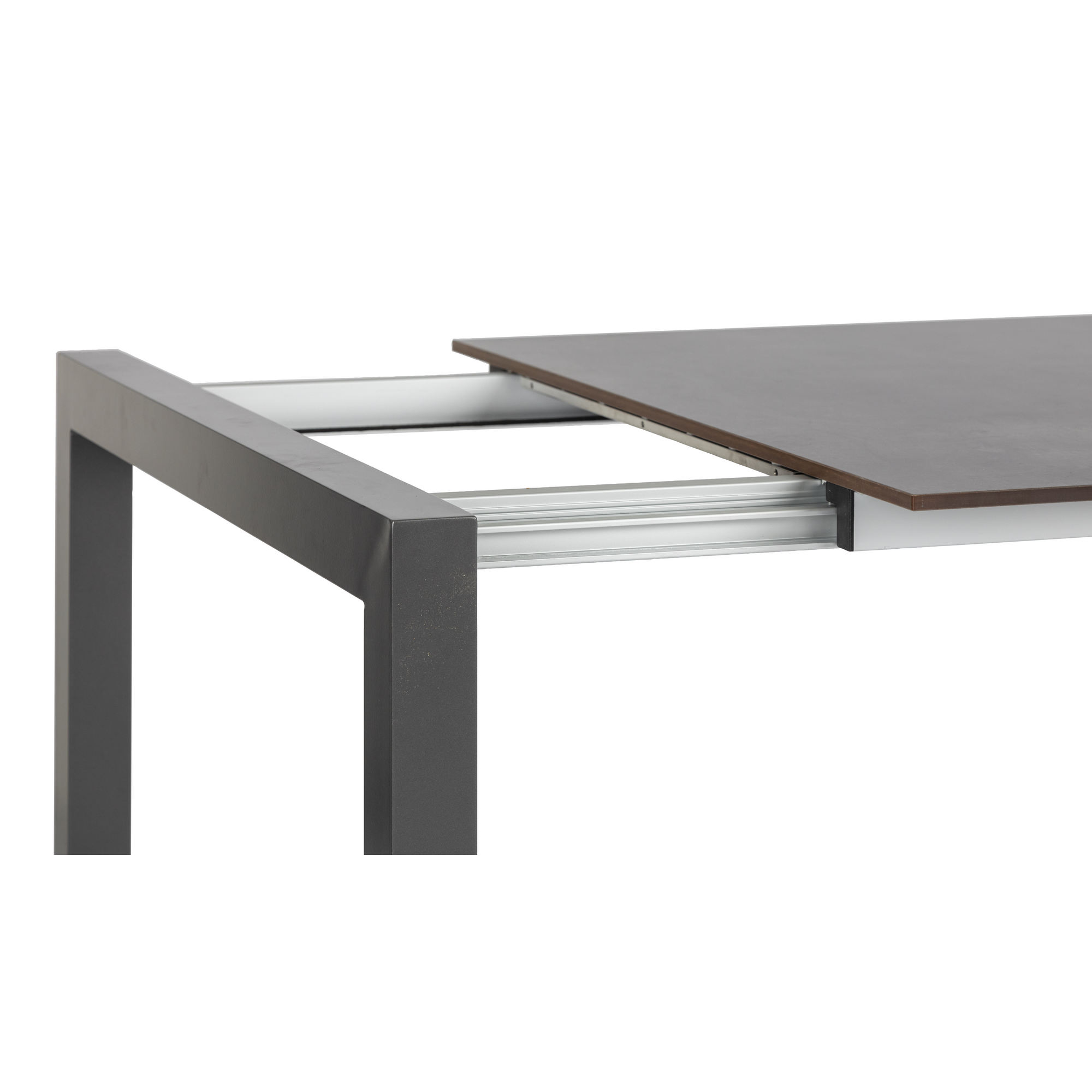 Stapelsessel mit Tisch 'New Jersey' anthrazit 5-teilig