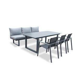 Gartenmöbel-Set 'Hollywood' anthrazit 5-teilig