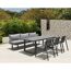 Gartenmöbelset 'Hollywood' für 6 Personen Aluminium