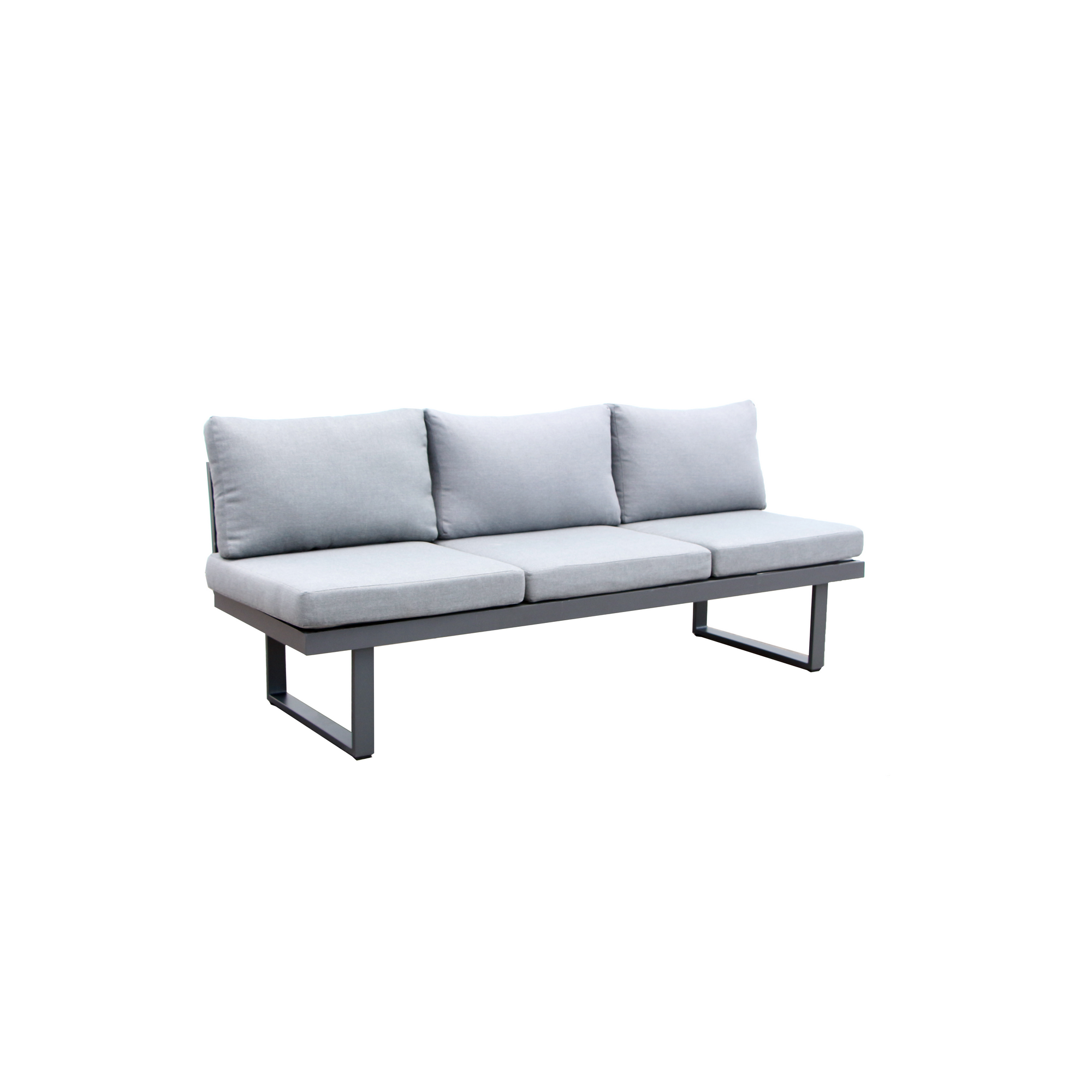 Gartenmöbel-Set 'Hollywood' anthrazit 5-teilig