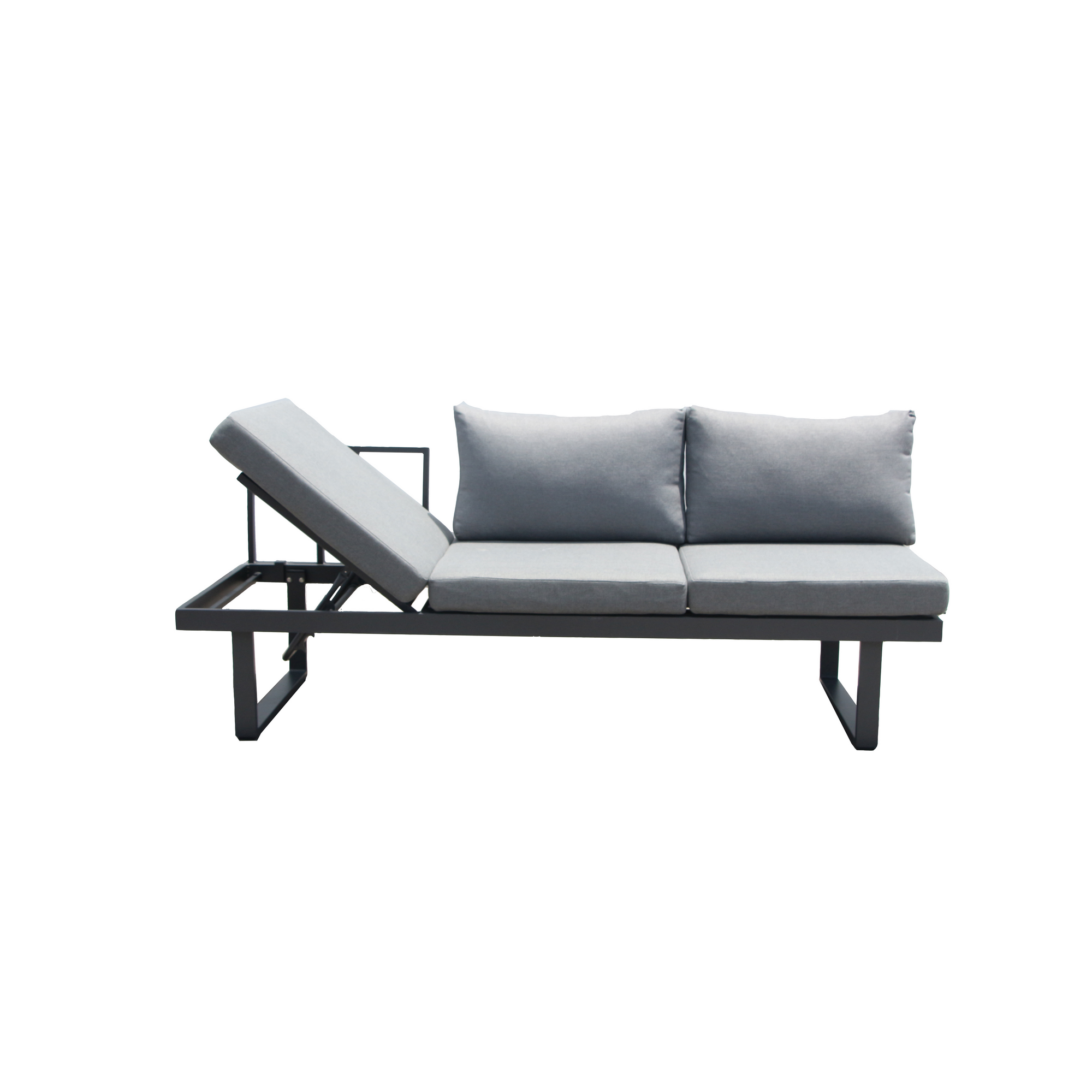 Gartenmöbel-Set 'Hollywood' anthrazit 6-teilig