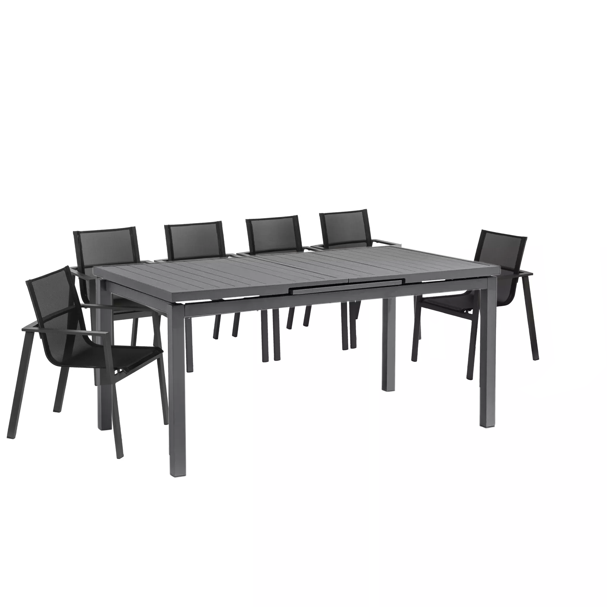 Gartenmöbelset 'Hollywood' für 6 Personen Aluminium