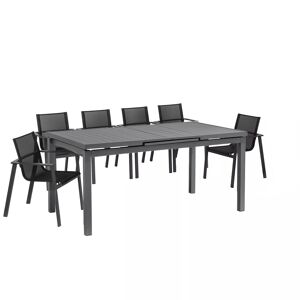 Gartenmöbelset 'Hollywood' für 6 Personen Aluminium