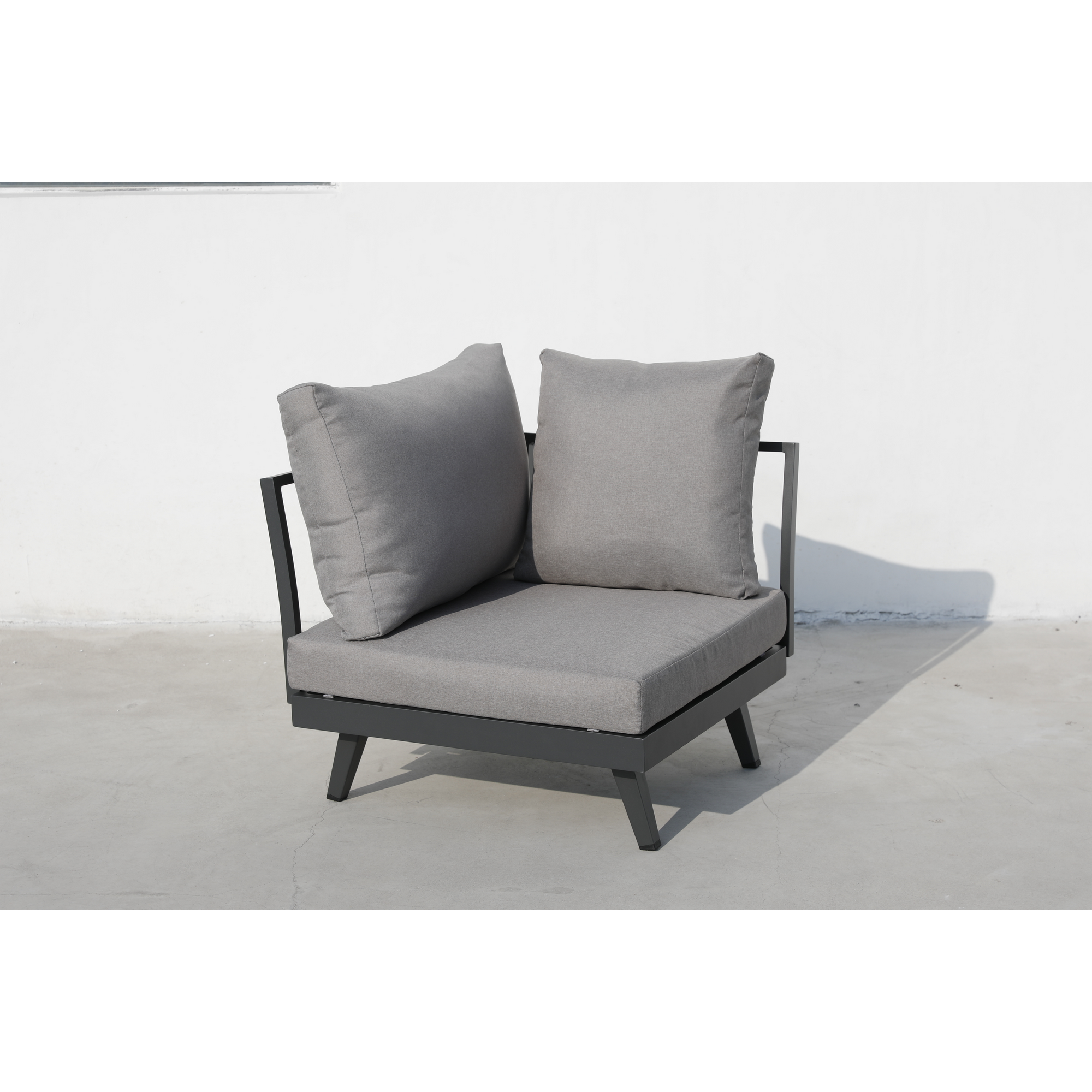 Lounge-Set '' anthrazit 4-teilig