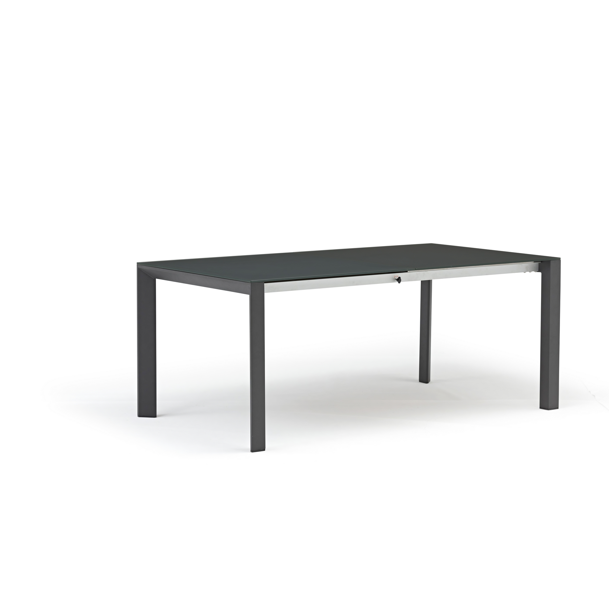 Gartenmöbel-Set anthrazit/teakfarben 7-teilig