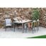 Gartenmöbelset 'Manhattan' für 4 Personen Aluminium