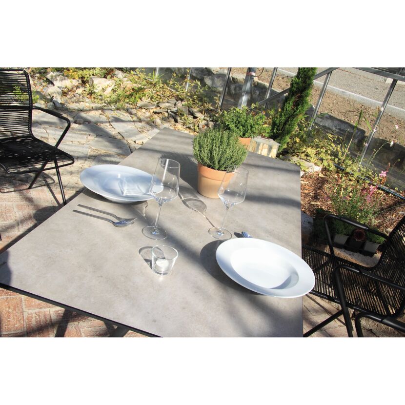 Gartenmöbelset 'Manhattan' für 4 Personen Aluminium