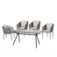 Gartenmöbelset 'Manhattan' für 4 Personen Aluminium