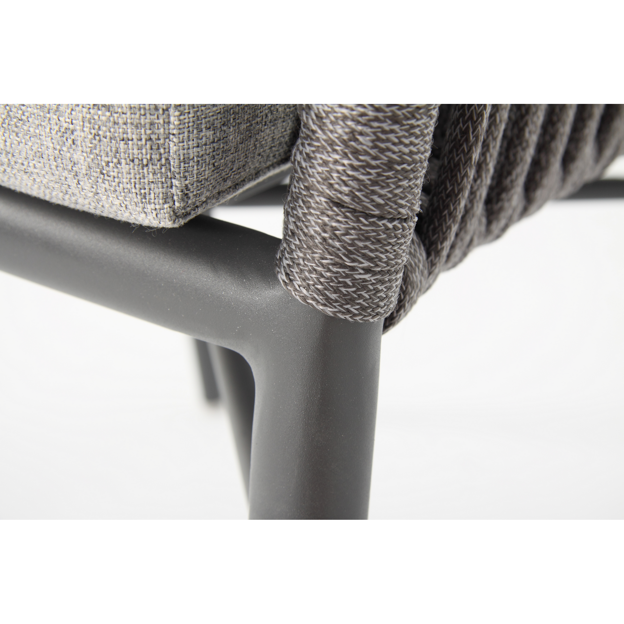 Gartenmöbel-Set 'Manhattan' anthrazit/silbergrau 7-teilig