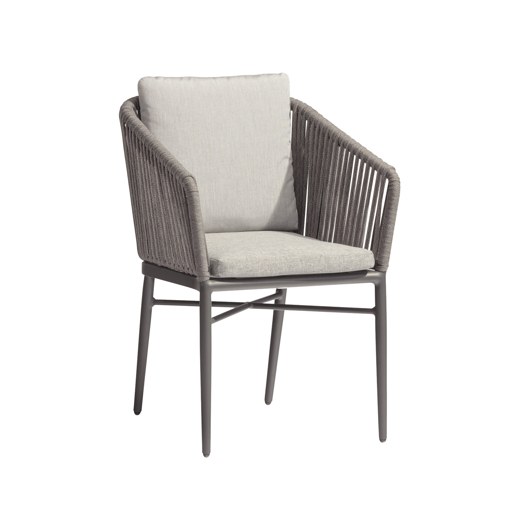 Gartenmöbel-Set 'Manhattan' anthrazit/silbergrau 7-teilig