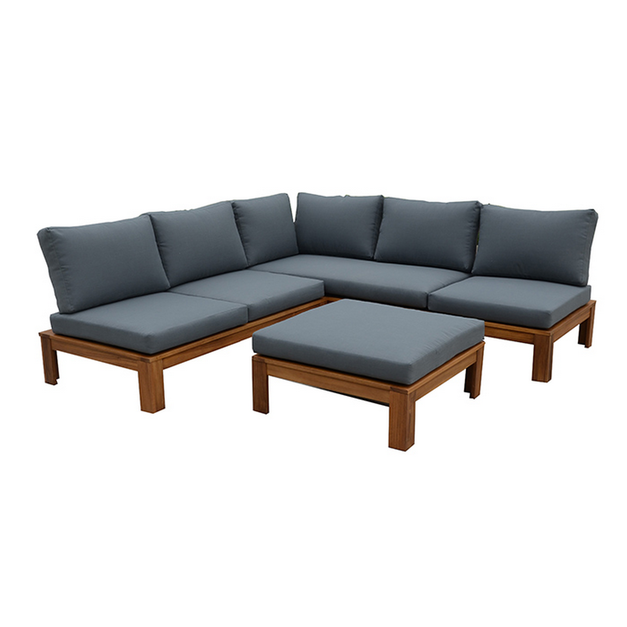 Lounge-Set 'Granada' anthrazit 3-teilig