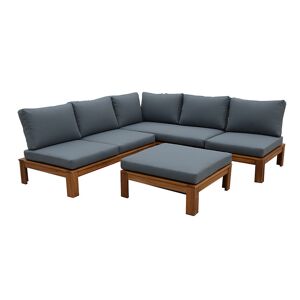 Lounge-Set 'Granada' anthrazit 3-teilig