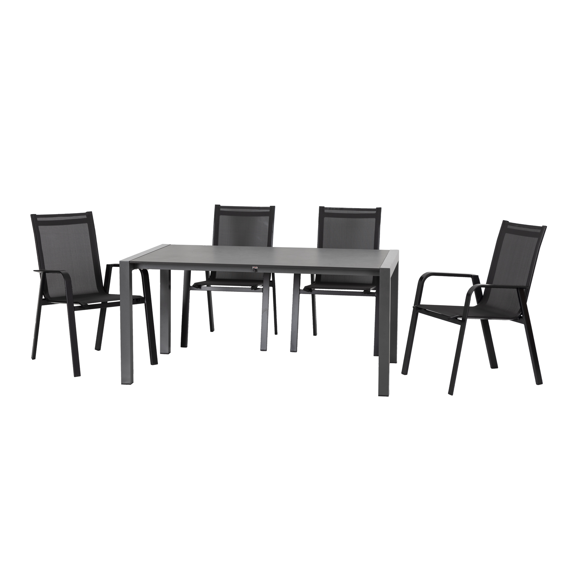 Gartenmöbel-Set 'Urban' anthrazit 5-teilig