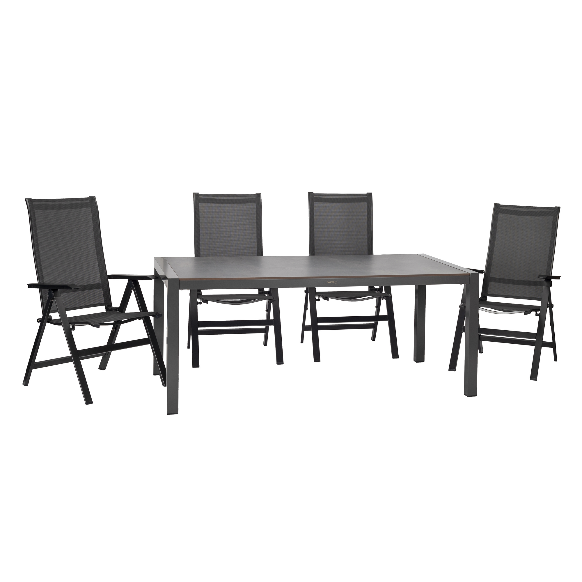 Gartenmöbel-Set 'Urban' anthrazit 5-teilig