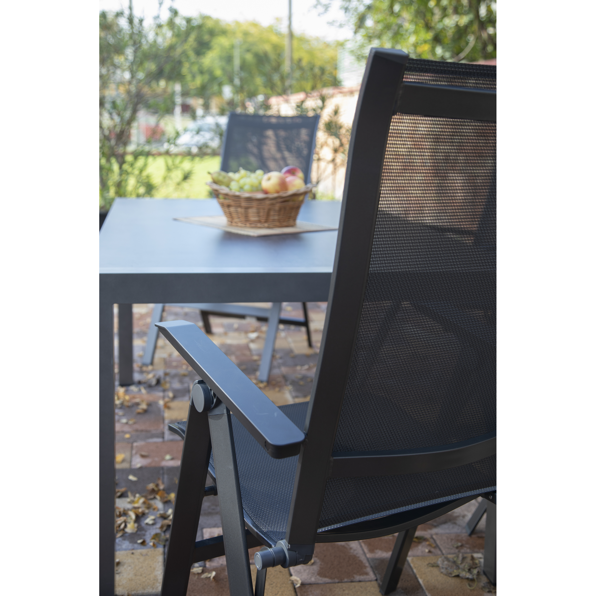 Gartenmöbel-Set 'Urban' anthrazit 5-teilig