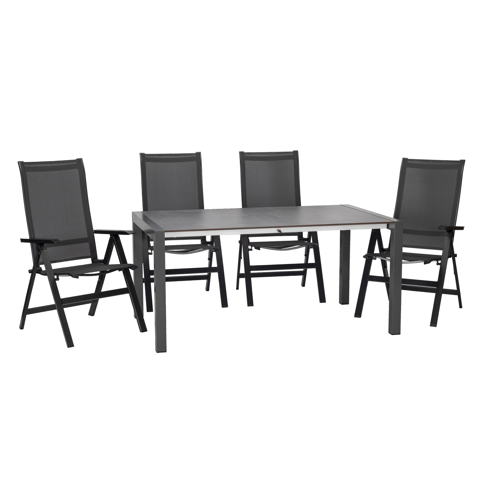 Gartenmöbel-Set 'Urban' anthrazit 5-teilig