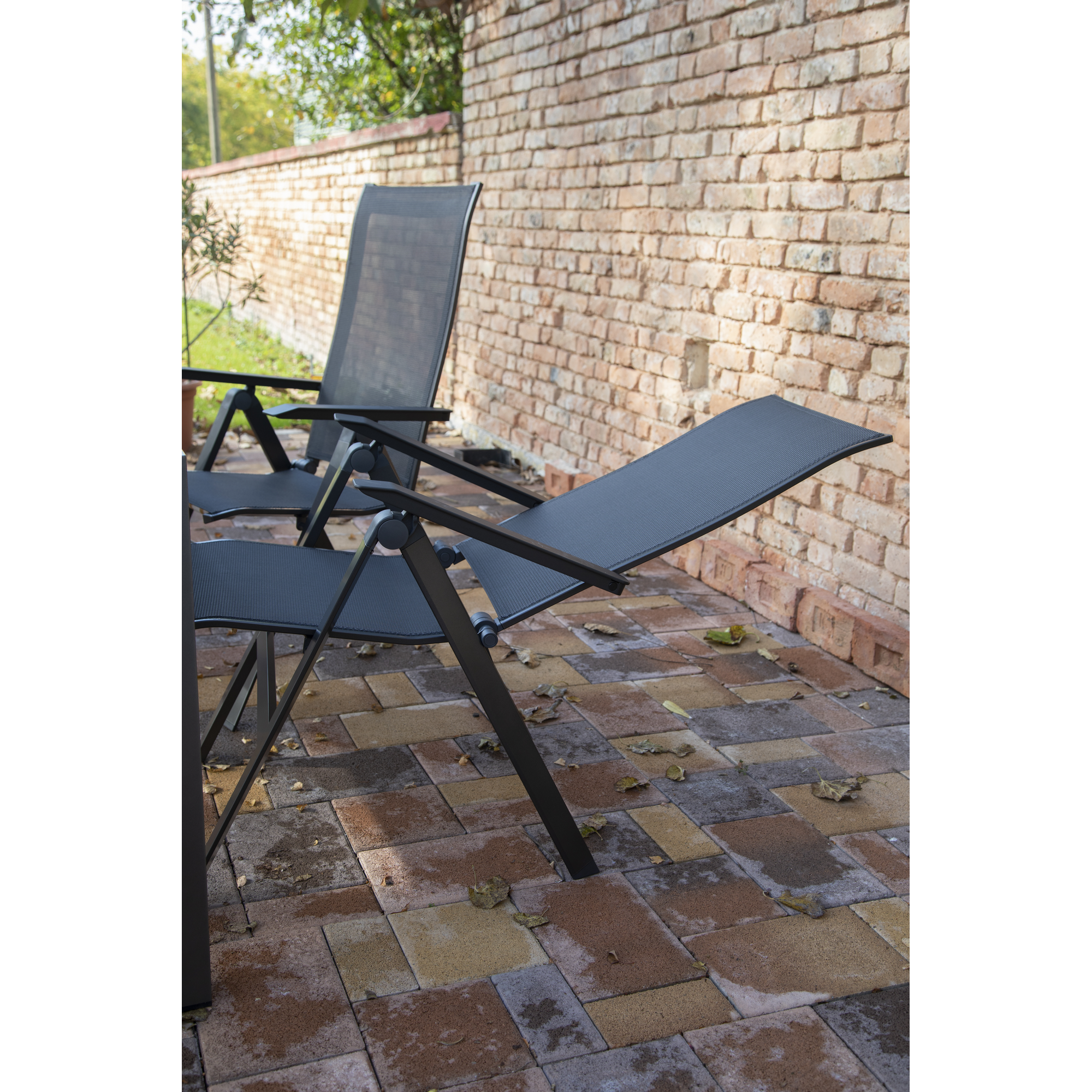 Gartenmöbel-Set 'Urban' anthrazit 5-teilig