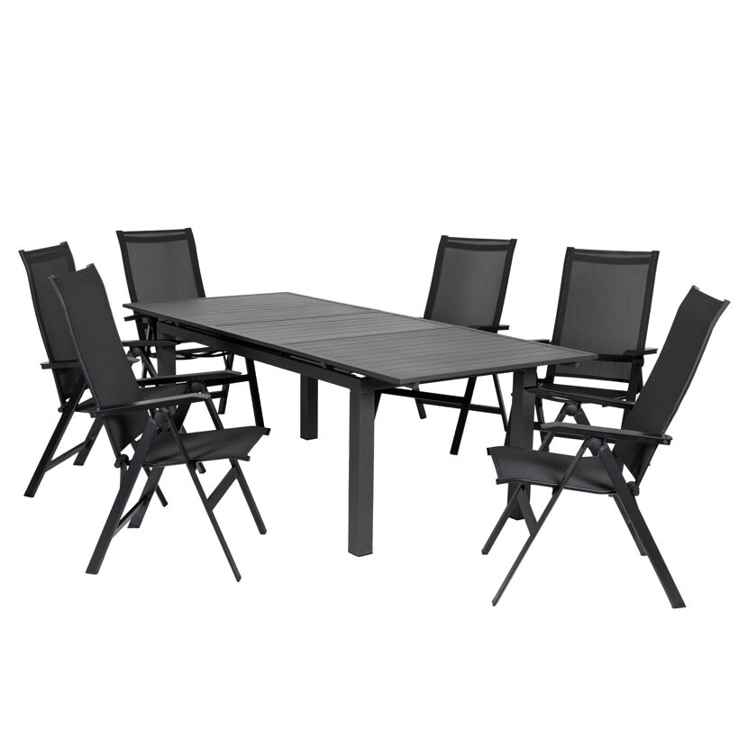 Gartenmöbelset 'Urban' für 6 Personen Aluminium