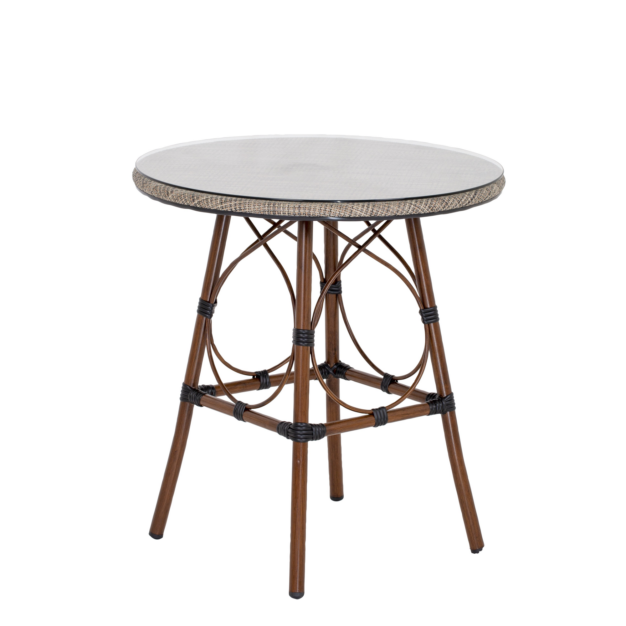 Gartenmöbel-Set 'Maui' bambusfarben 5-teilig