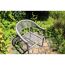 Gartensesselset 'Brooklyn' Aluminium anthrazit 4 Stück