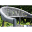 Gartensessel 'Brooklyn' anthrazit 4-teilig