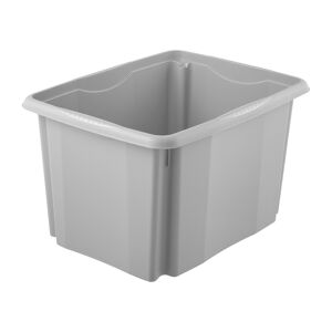 Dreh- und Stapelbox 'Emil' eco stone grey 44,5 x 27 x 34,5 cm 30 l