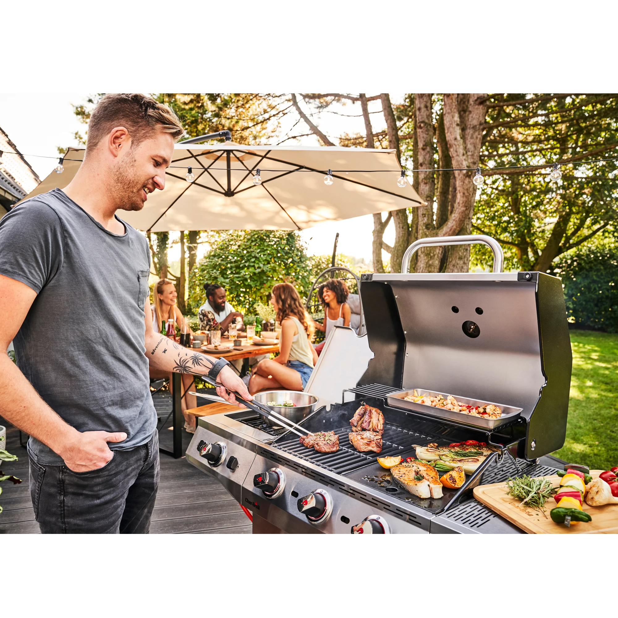 Gasgrill 'Performance PRO S 3' mit 3 Brennern & TRU-Infrared