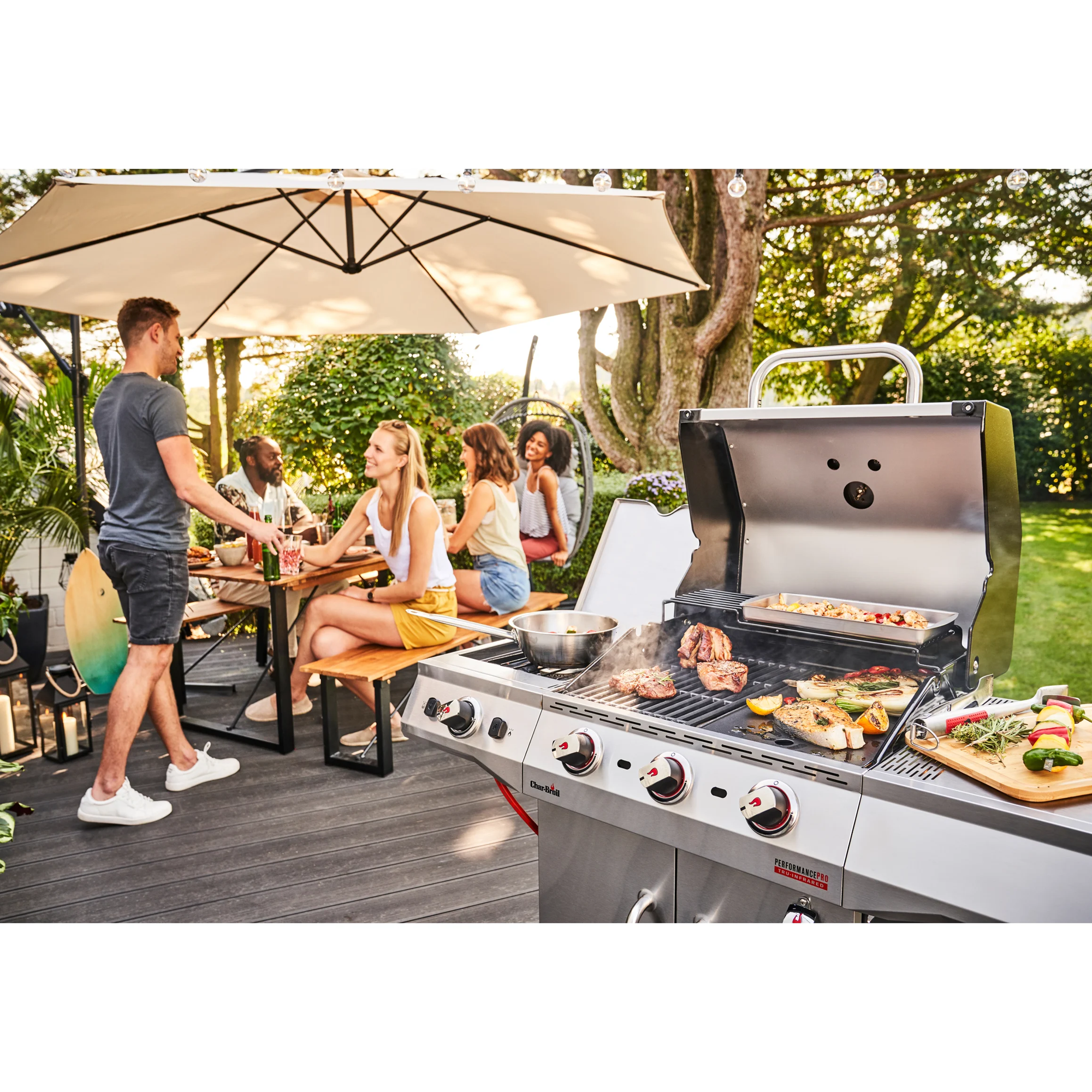 Gasgrill 'Performance PRO S 3' mit 3 Brennern & TRU-Infrared