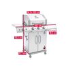 Gasgrill 'Performance PRO S 3' mit 3 Brennern & TRU-Infrared