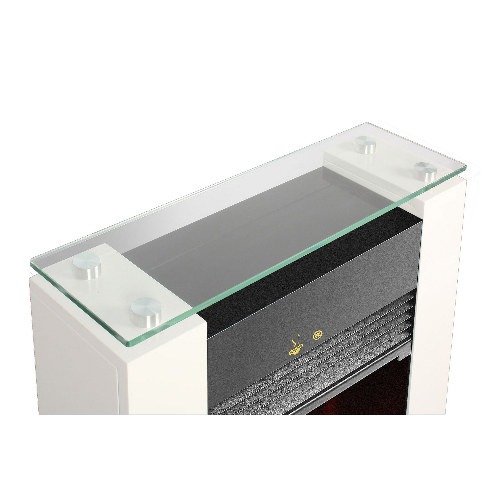 Elektrokamin 'Tessin' weiß 2 kW