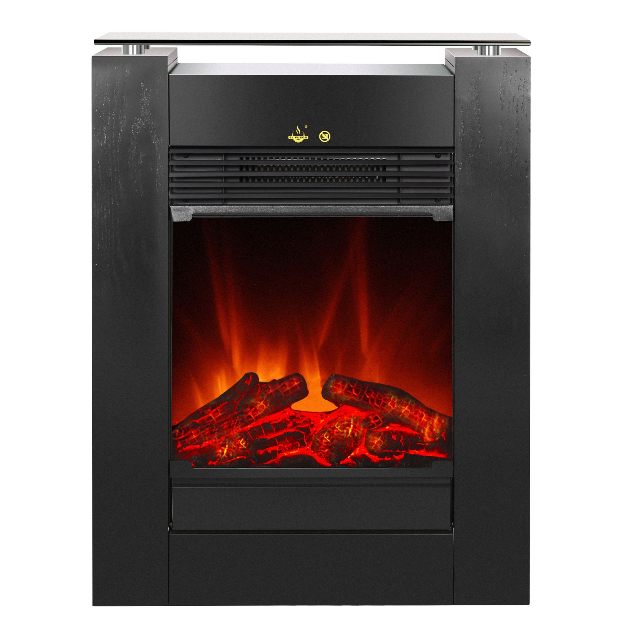 Elektrokamin 'Tessin' schwarz 2 kW