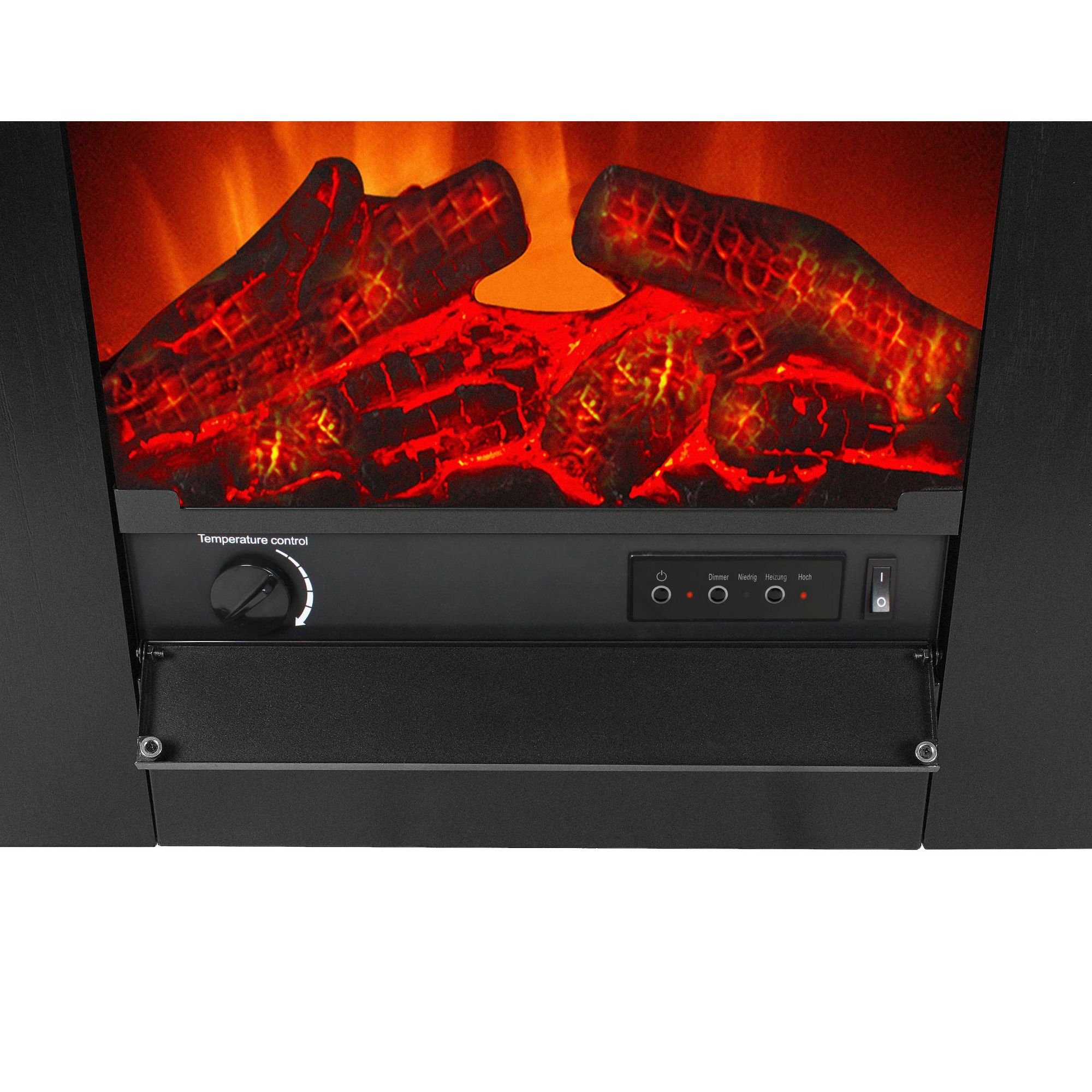 Elektrokamin 'Tessin' schwarz 2 kW
