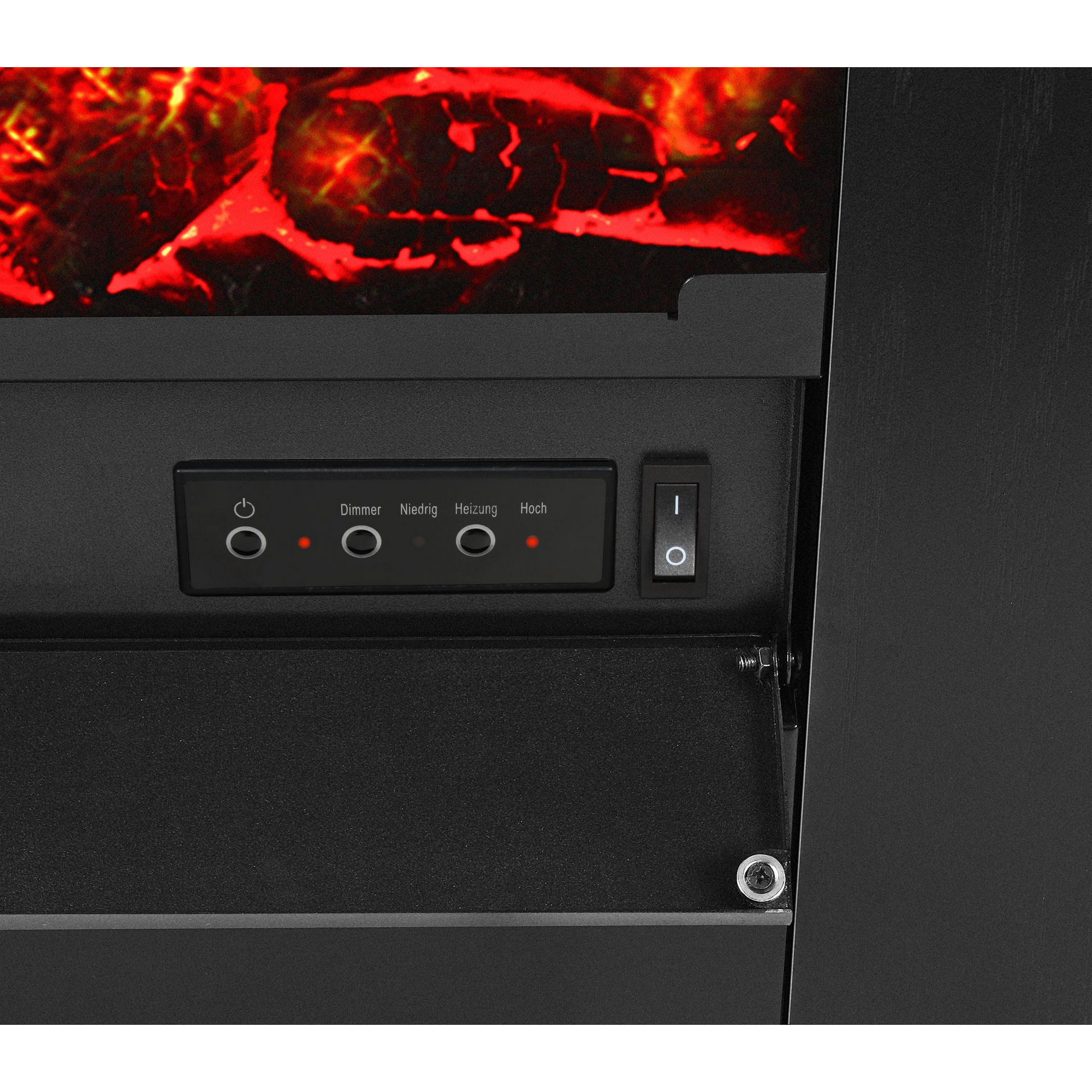Elektrokamin 'Tessin' schwarz 2 kW