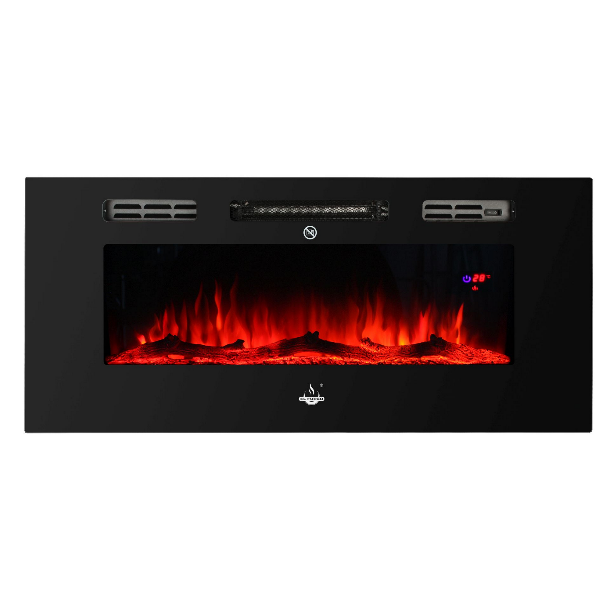 Elektrokamin 'Bern' schwarz 1,8 kW