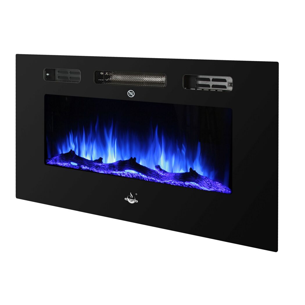 Elektrokamin 'Bern' schwarz 1,8 kW