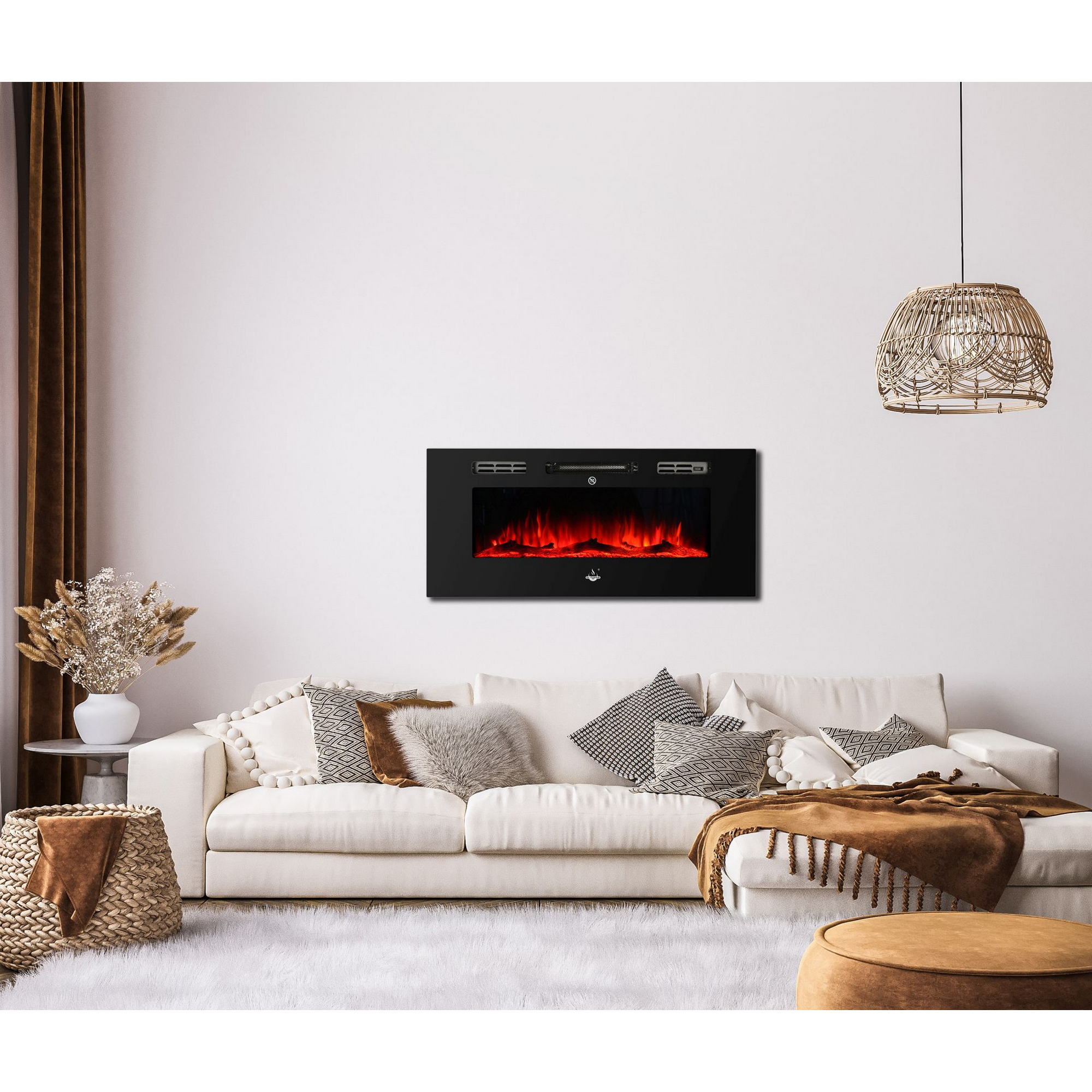 Elektrokamin 'Bern' schwarz 1,8 kW