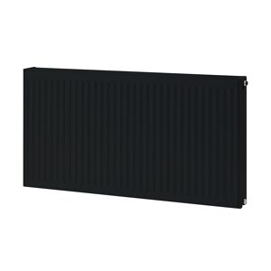 Universal-Kompaktheizkörper 'DK 22' schwarz 60 x 120 cm