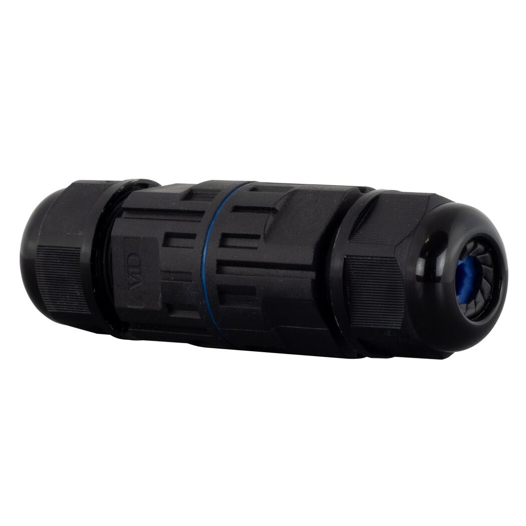 Kabelverbinder schwarz 5-polig