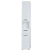 Hochschrank 'Gloss' weiß Hochglanz 30 x 182 x 31 cm