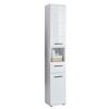 Hochschrank 'Gloss' weiß Hochglanz 30 x 182 x 31 cm