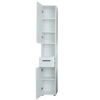 Hochschrank 'Gloss' weiß Hochglanz 30 x 182 x 31 cm