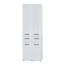 Hochschrank 'Gloss' weiß Hochglanz 60 x 182 x 31 cm