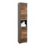 Hochschrank 'Indy' Old Wood 36 x 184 x 31 cm